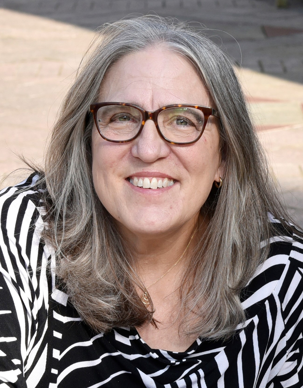 Elizabeth A. L. Stine-Morrow smiling at camera